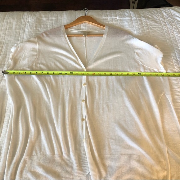White+Warren Linen Blend Cardigan. Size XS/S. - Picture 10 of 12